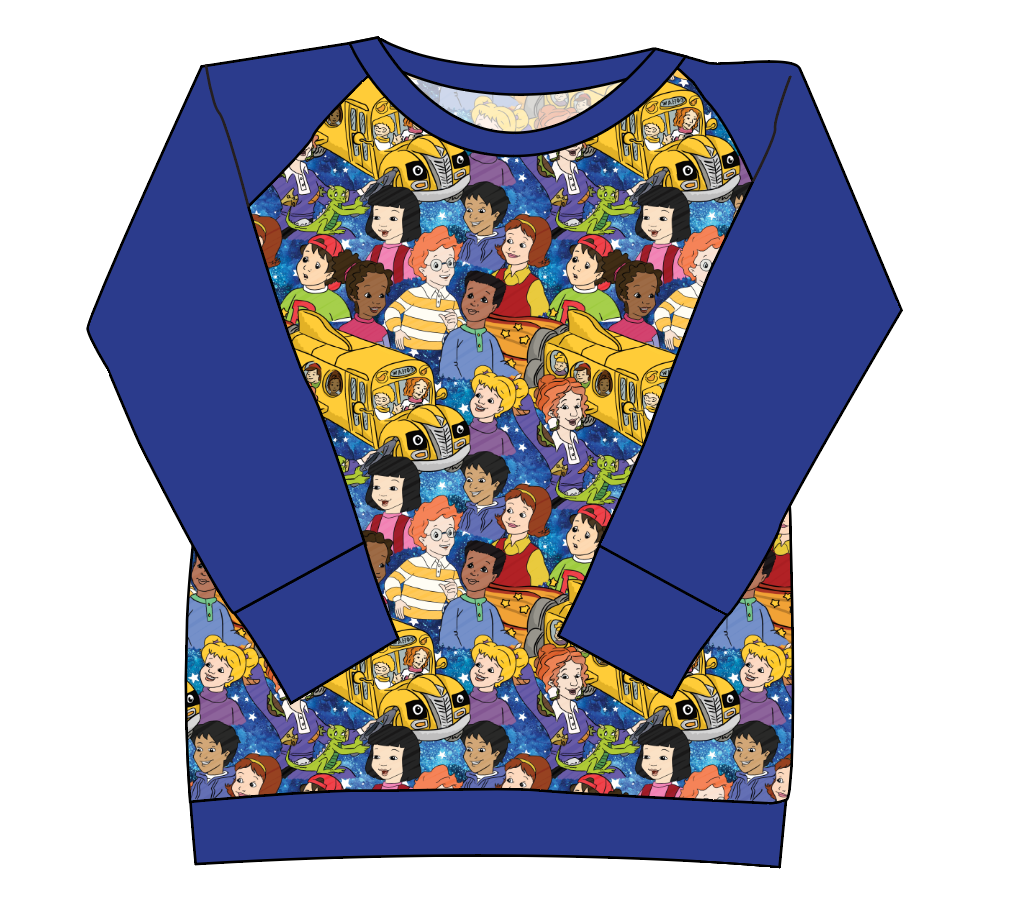 School Bus Adventures Ladies' Classic Crewneck