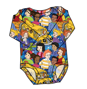 School Bus Adventures Lap Neck Bodysuit