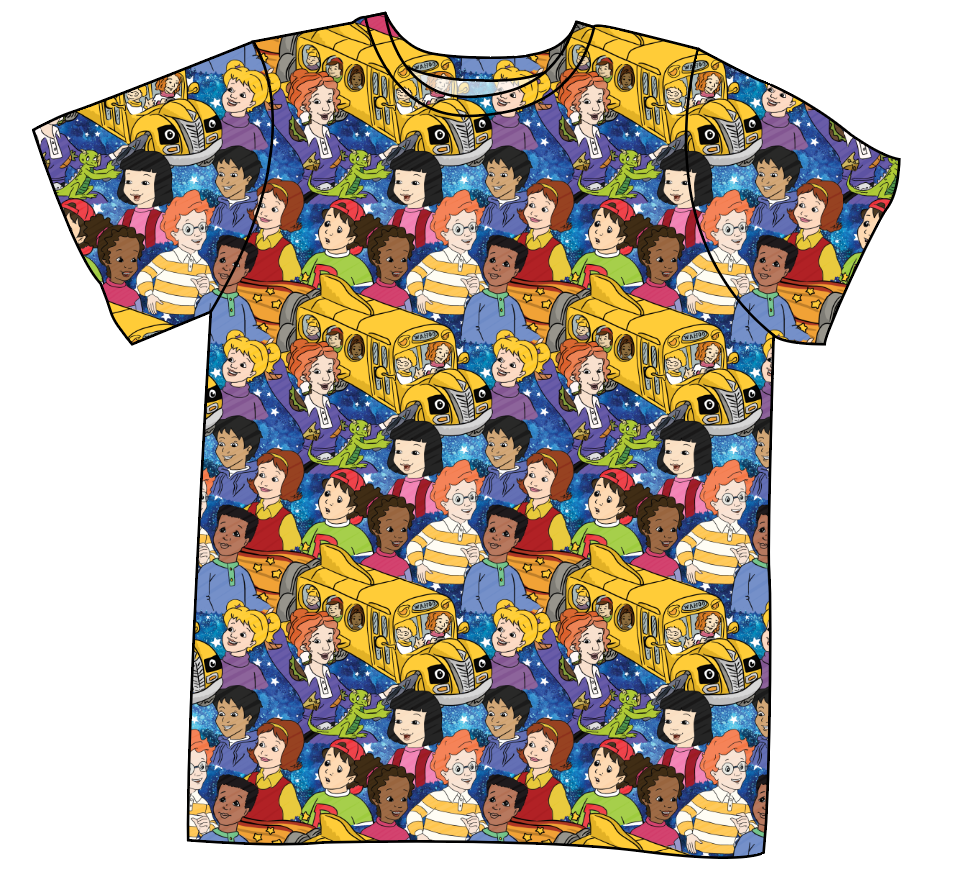 School Bus Adventures Mens' Tee
