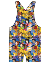 Load image into Gallery viewer, School Bus Adventures Overalls and Shortalls