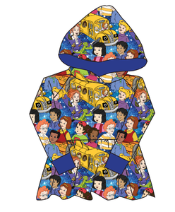 School Bus Adventures Peplum Hoodie (or Crewneck)