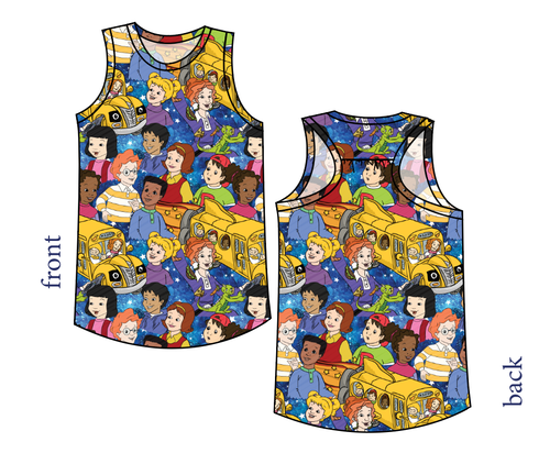 School Bus Adventures Summer Tank