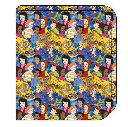 School Bus Adventures Swaddle Blanket