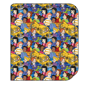 School Bus Adventures Swaddle Blanket