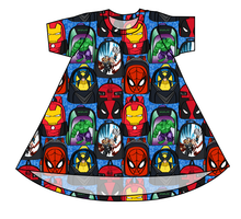 Load image into Gallery viewer, Super Academy Basic T-Shirt Dress