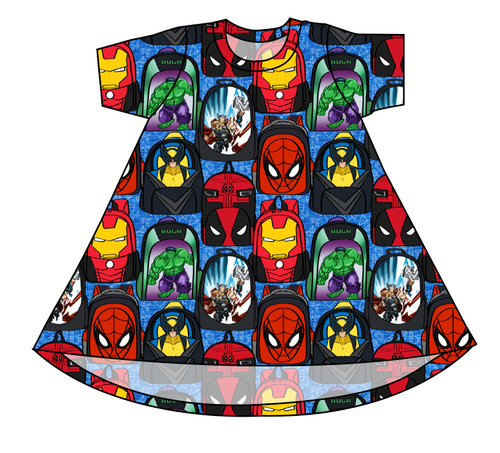 Super Academy Basic T-Shirt Dress