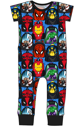 Super Academy Bennett Pants and Shorts Length T-Shirt Romper