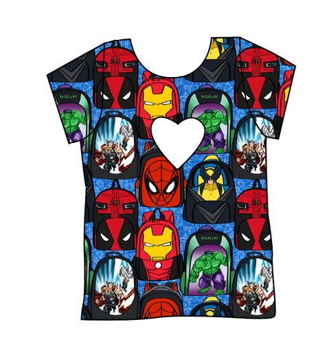 Super Academy Cambria Heart Back Tee