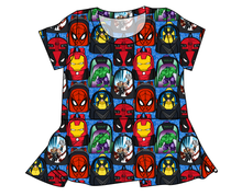 Load image into Gallery viewer, Super Academy Ladies&#39; Peplum Top
