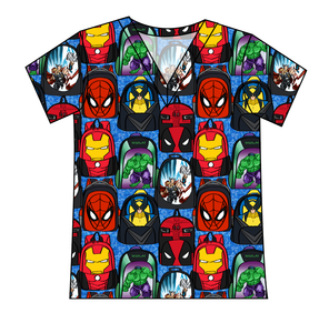 Super Academy Ladies' Slouchy V-Neck Tee