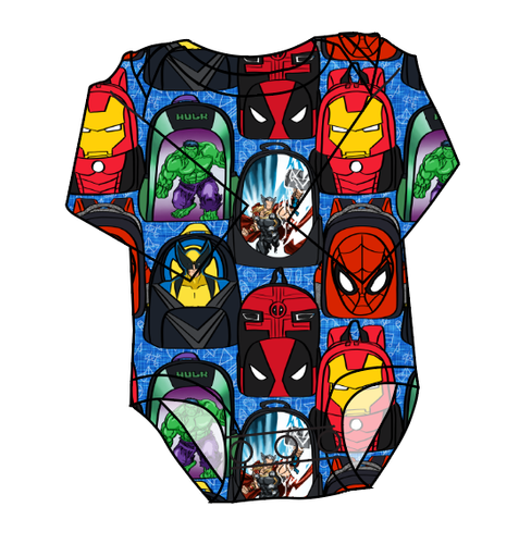 Super Academy Lap Neck Bodysuit