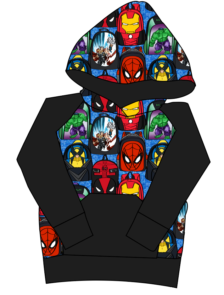 Super Academy Mens' Hoodie