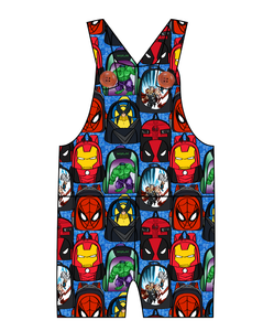 Super Academy Overalls and Shortalls