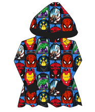 Load image into Gallery viewer, Super Academy Peplum Hoodie (or Crewneck)