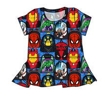 Load image into Gallery viewer, Super Academy Peplum Top