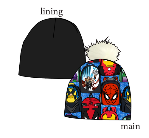 Super Academy Slouchy Beanie (Reversible!)
