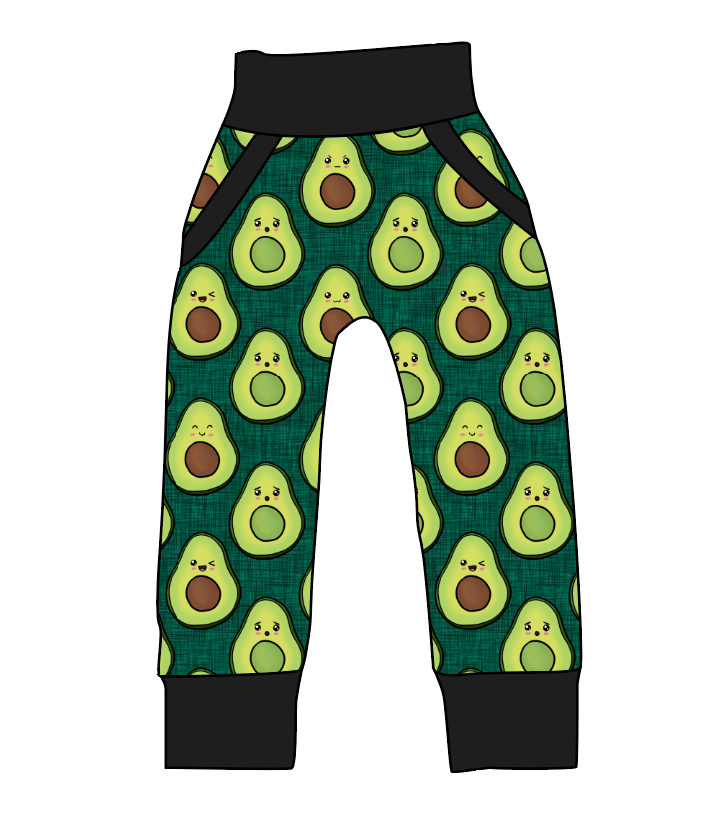 Adorable Avocados Beanpole Pants And Shorts