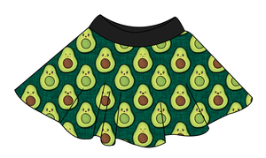 Adorable Avocados Circle Skirt
