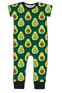 Adorable Avocados Emmett Pants And Shorts T-Shirt Romper
