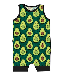 Adorable Avocados Emmett Pants And Shorts T-Shirt Romper