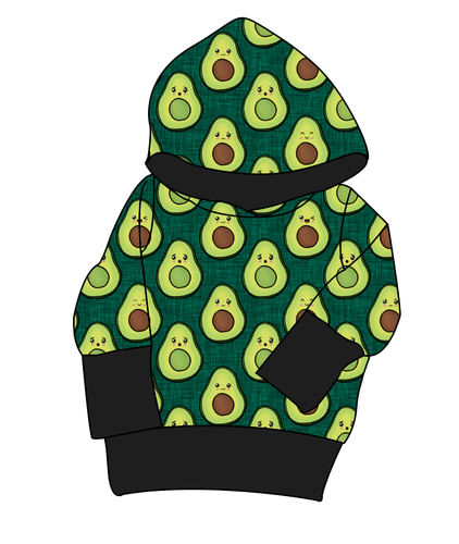 Adorable Avocados Grow With Me Hoodie (or Crewneck)