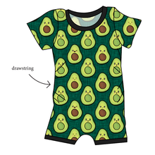 Load image into Gallery viewer, Adorable Avocados Grow With Me Pants And Shorts Romper