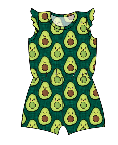 Adorable Avocados Ivy Summer Romper