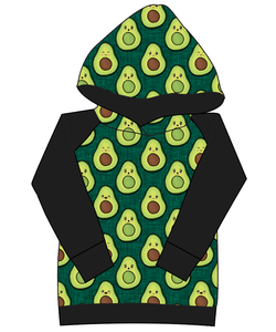 Adorable Avocados Ladies Hoodie