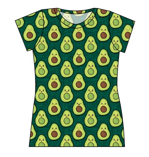 Adorable Avocados Ladies' Basic Tee