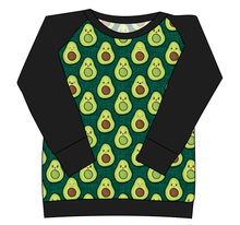 Load image into Gallery viewer, Adorable Avocados Ladies&#39; Classic Crewneck