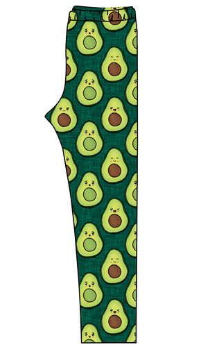 Adorable Avocados Ladies' Lounge Leggings