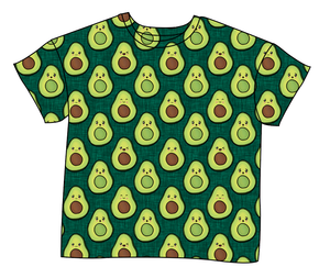 Adorable Avocados Ladies' Oversized Tee