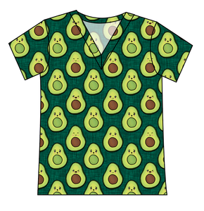 Adorable Avocados Ladies' Slouchy V-Neck Tee