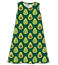 Load image into Gallery viewer, Adorable Avocados Ladies&#39; Swing Dress