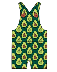 Adorable Avocados Overalls and Shortalls