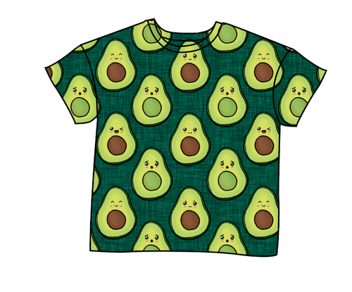 Adorable Avocados Oversized Tee