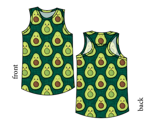 Adorable Avocados Summer Tank