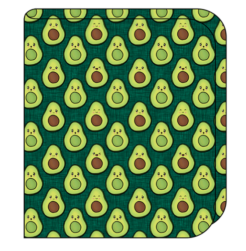 Adorable Avocados Swaddle Blanket
