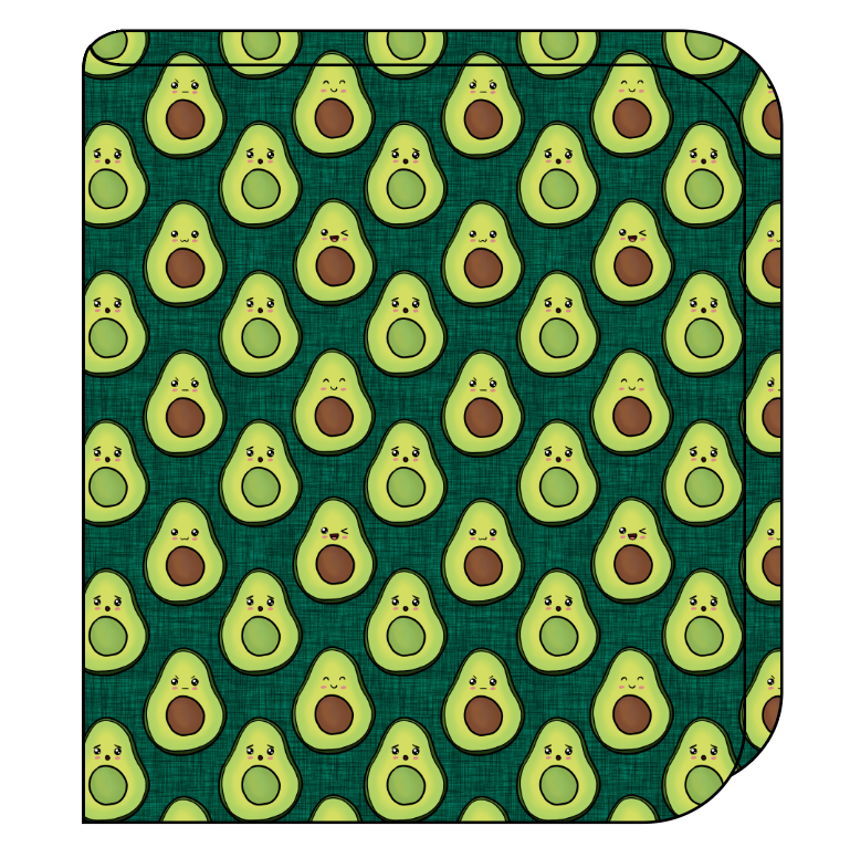 Adorable Avocados Swaddle Blanket