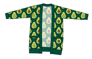 Adorable Avocados Ladies' Grandpa Cardigan