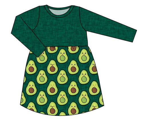 Adorable Avocados Play Dress