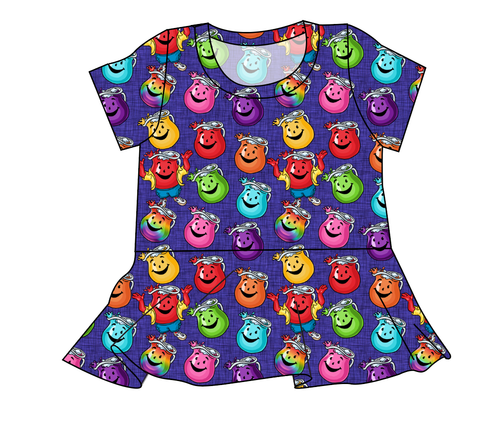 Oh Yeah Ladies' Peplum Top