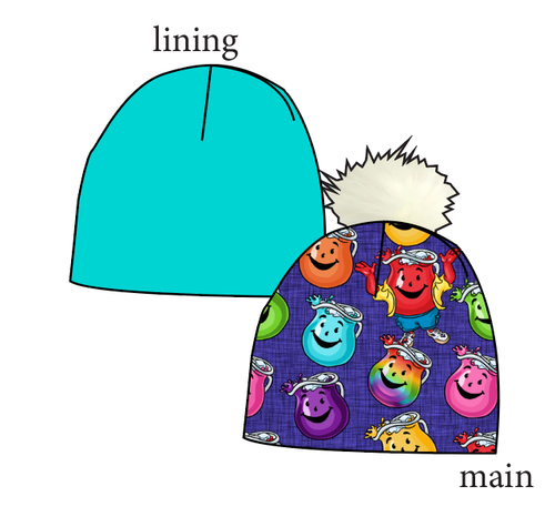 Oh Yeah Slouchy Beanie (Reversible!)