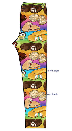 Snack Cakes Basic Leggings