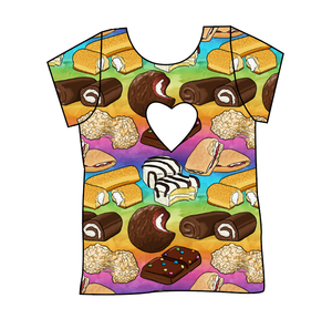 Snack Cakes Cambria Heart Back Tee