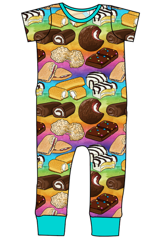 Snack Cakes Emmett Pants And Shorts T-Shirt Romper