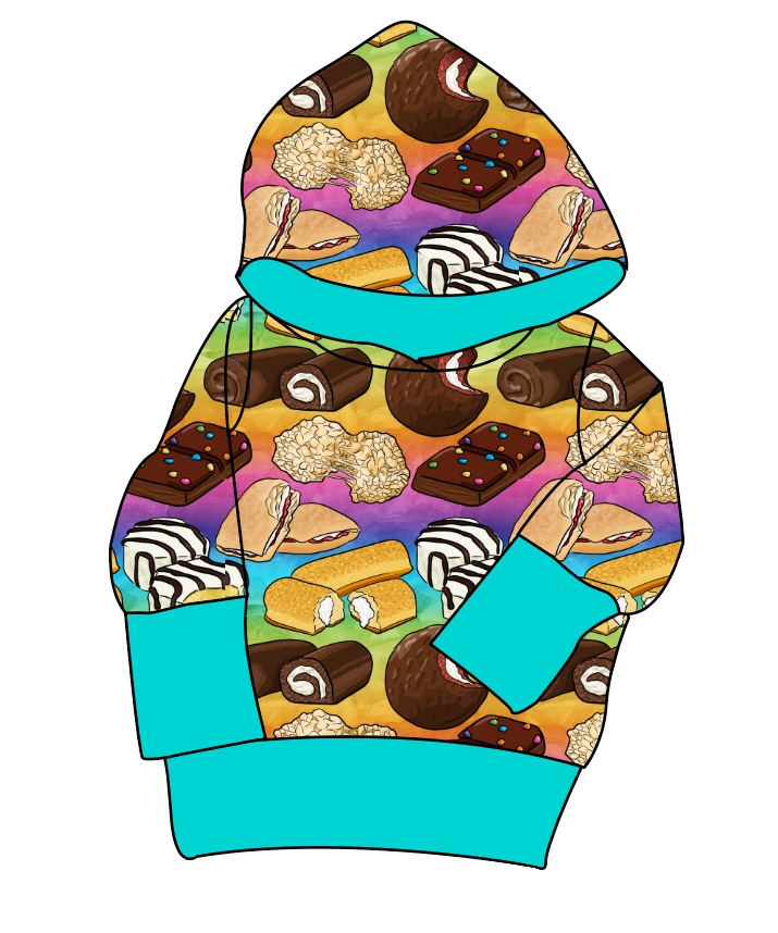 Snack Cakes Grow With Me Hoodie (or Crewneck)