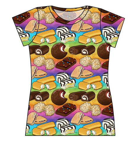 Snack Cakes Ladies' Basic Tee