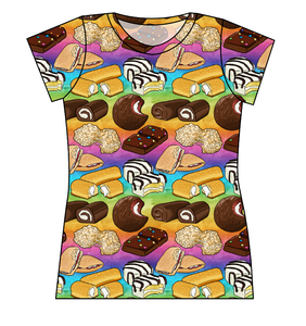 Snack Cakes Ladies' Basic Tee