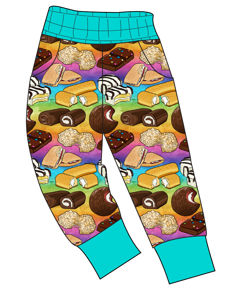 Snack Cakes Ladies' Joggers and Jogger Shorts